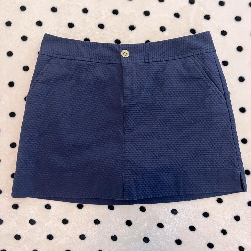 Lilly Pulitzer Navy Skort Size 8